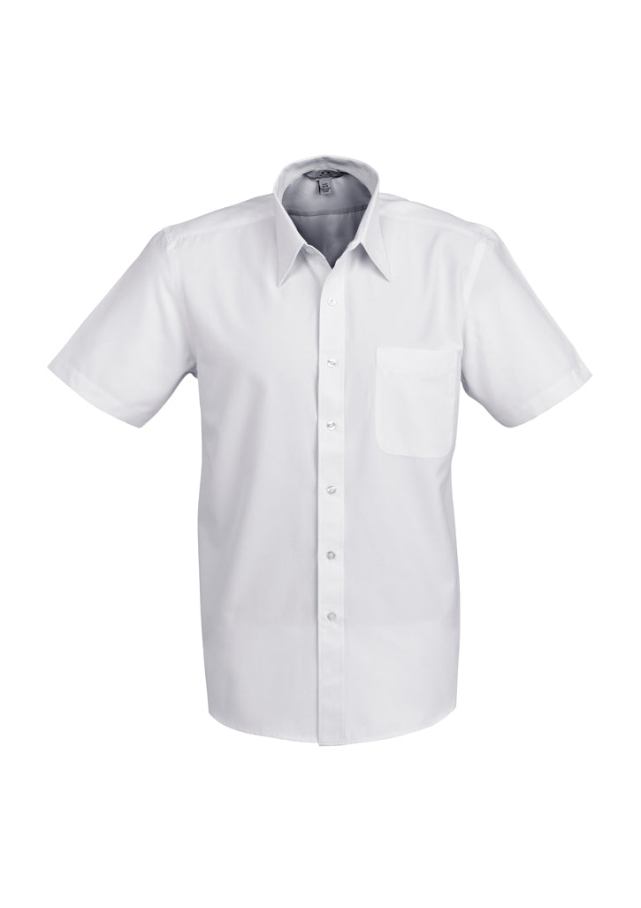 Biz Collection Mens Ambassador Short Sleeve Shirt- (S251MS)