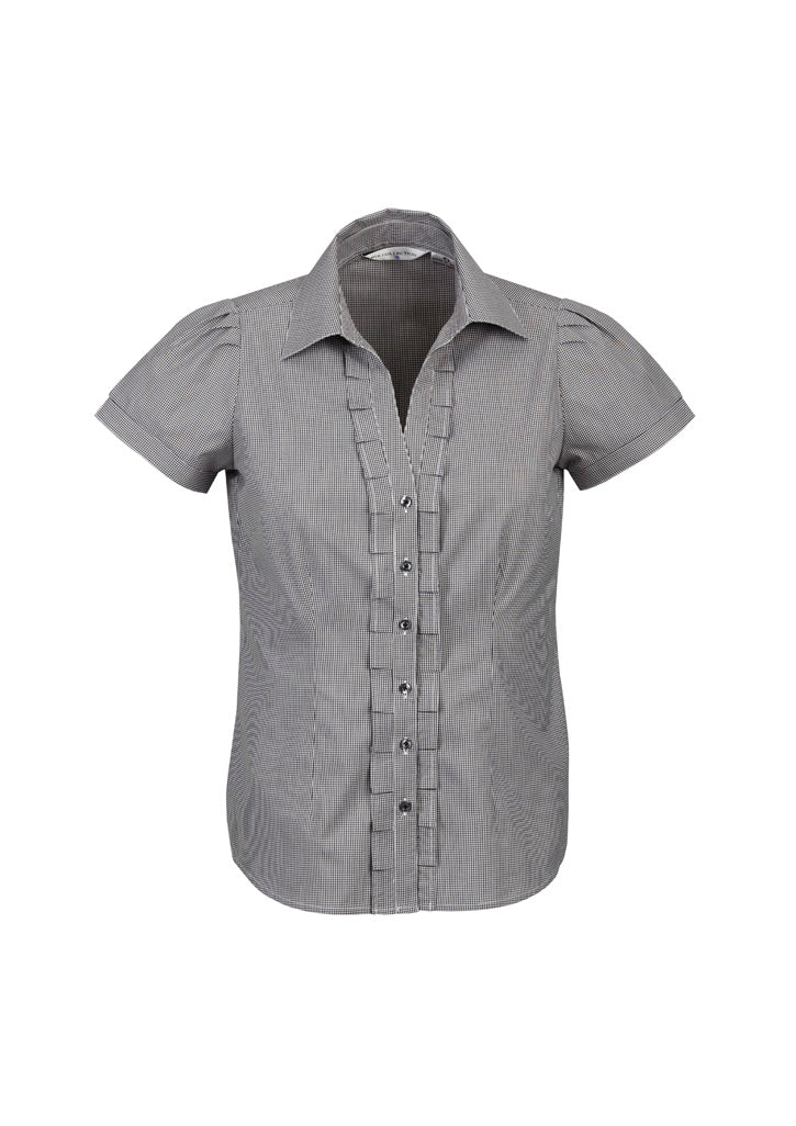 Biz Collection Ladies Edge Short Sleeve Shirt (S267LS)