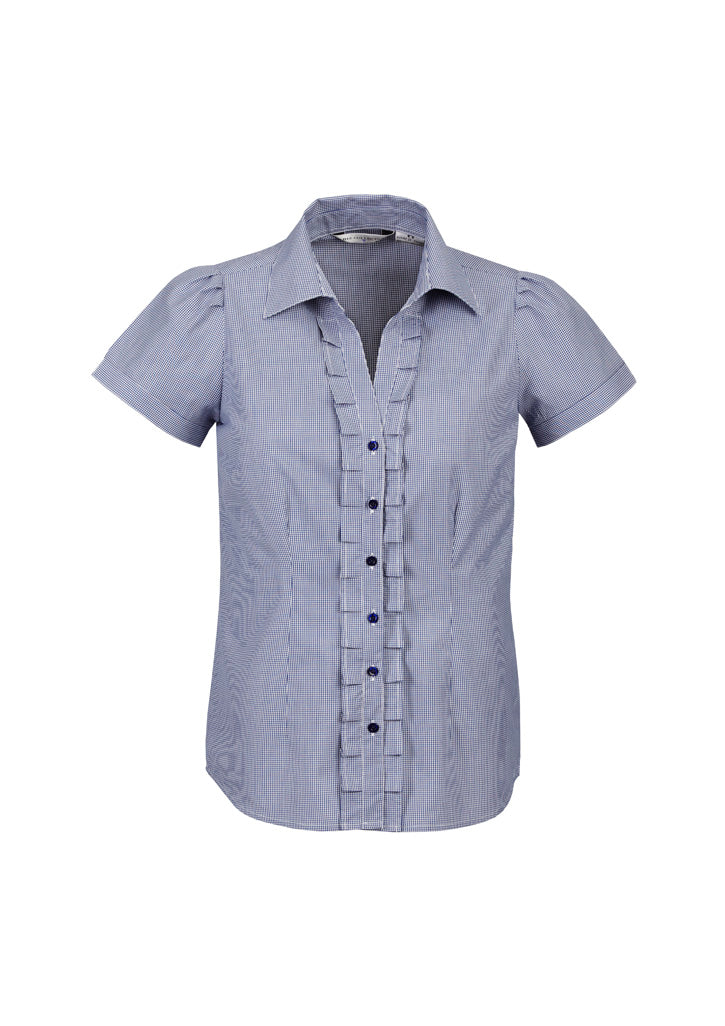 Biz Collection Ladies Edge Short Sleeve Shirt (S267LS)