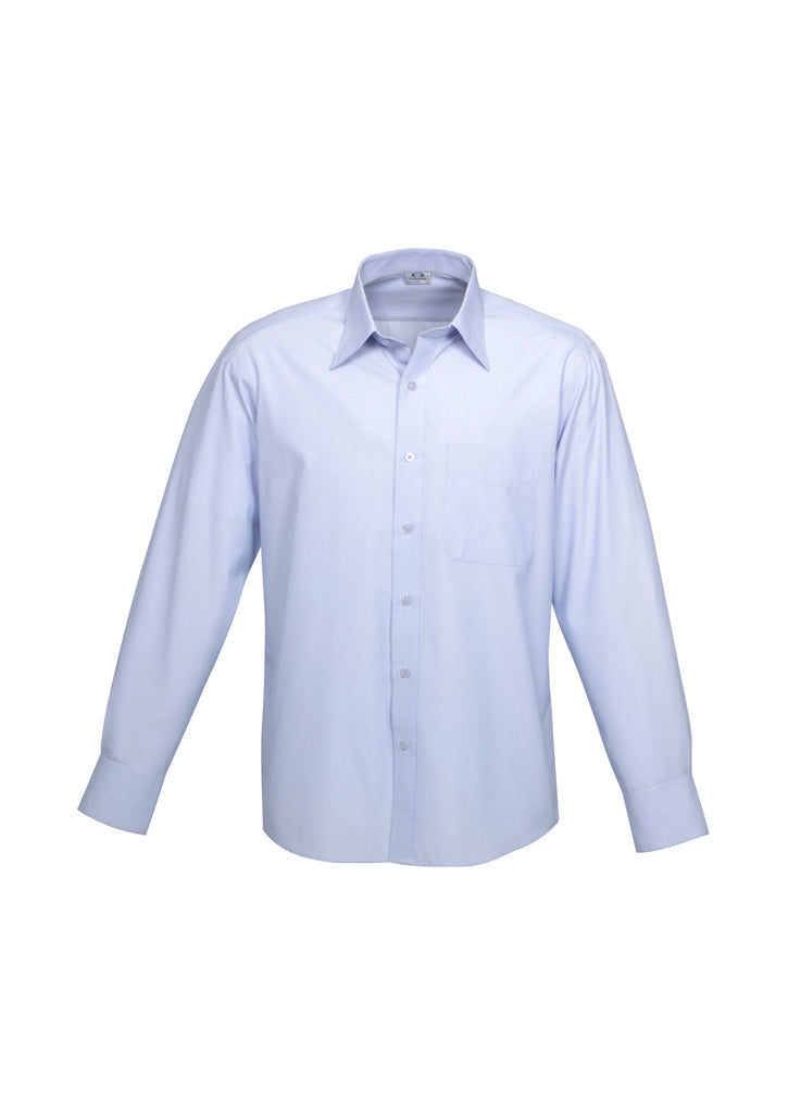 Biz Collection Mens Ambassador Long Sleeve Shirt -(S29510)