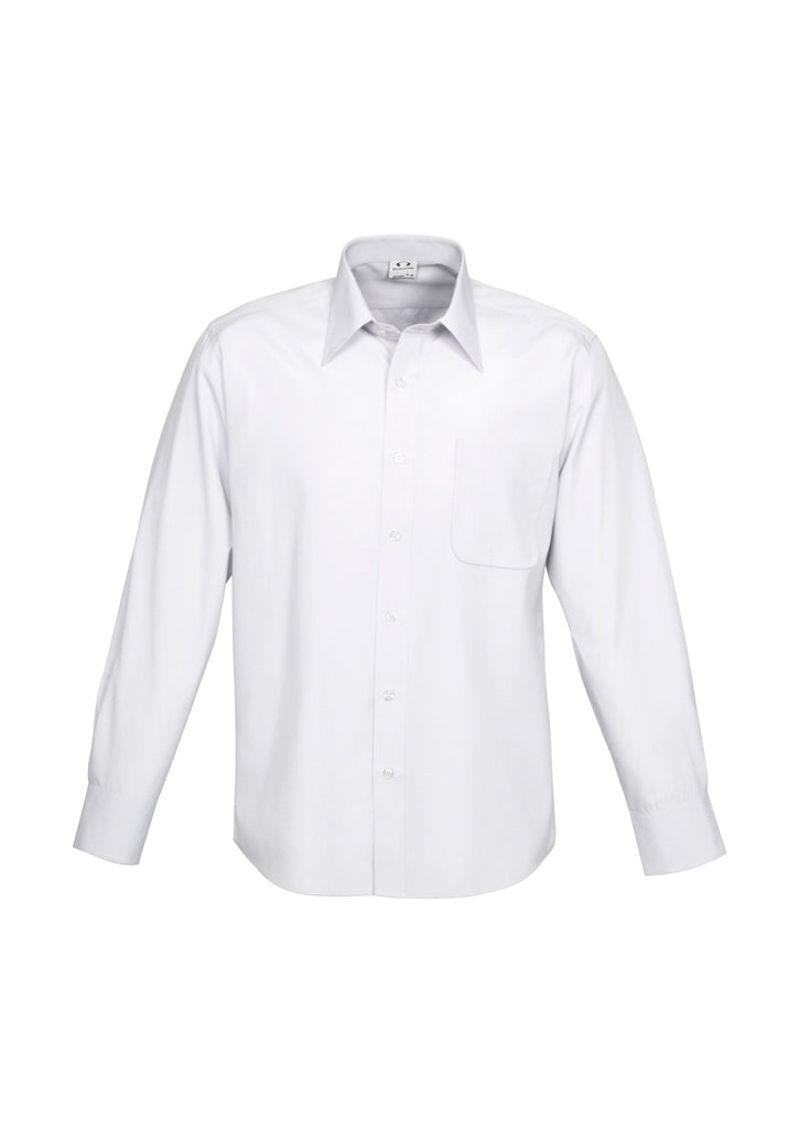 Biz Collection Mens Ambassador Long Sleeve Shirt -(S29510)