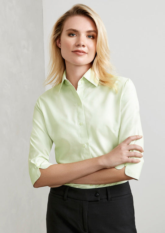 Biz Collection Ladies Ambassador 3/4 Sleeve Shirt (S29521)