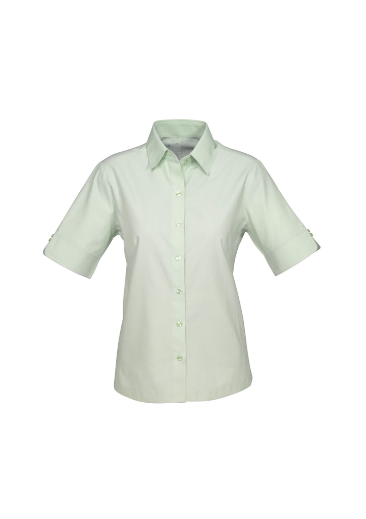 Biz Collection Ladies Ambassador Short Sleeve Shirt (S29522)