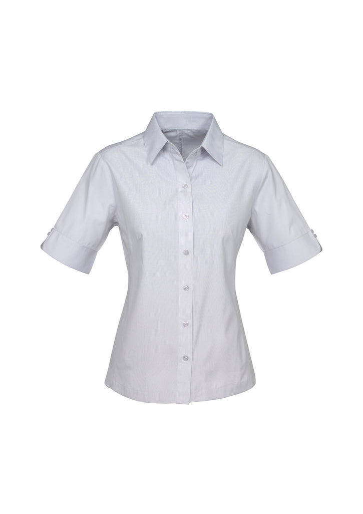 Biz Collection Ladies Ambassador Short Sleeve Shirt (S29522)