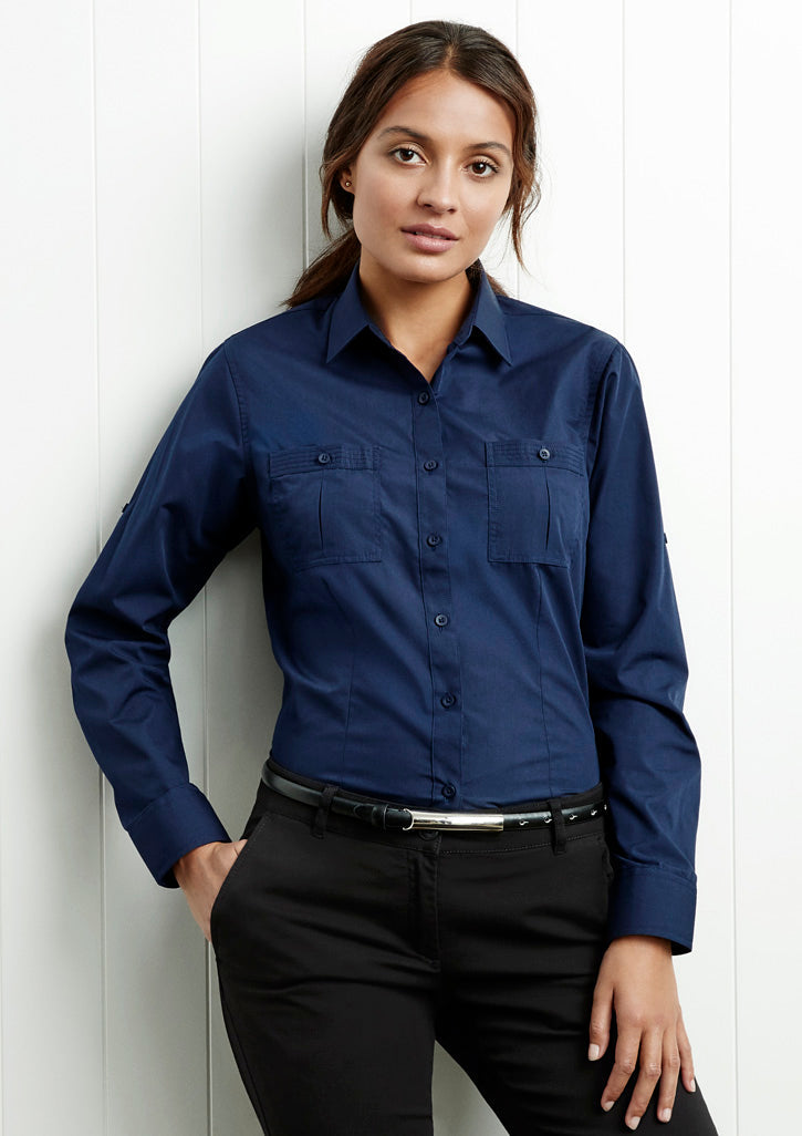 Biz Collection Ladies Bondi Long Sleeve Shirt (S306LL)