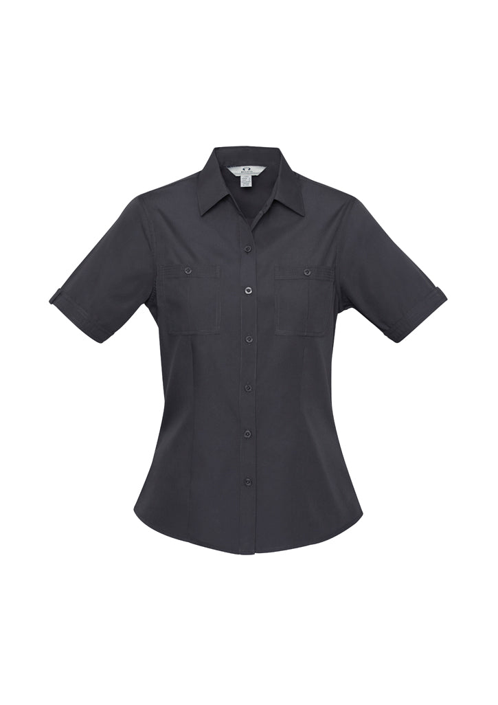 Biz Collection Ladies Bondi Short Sleeve Shirt (S306LS)