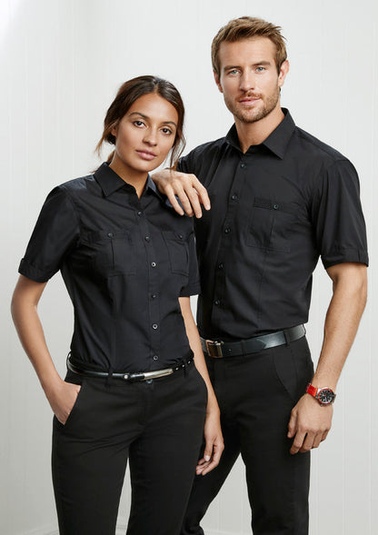 Biz Collection Ladies Bondi Short Sleeve Shirt (S306LS)