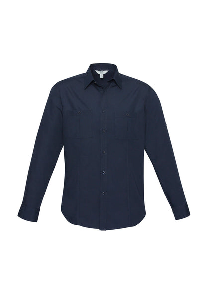 Biz Collection Mens Bondi Long Sleeve Shirt (S306ML)