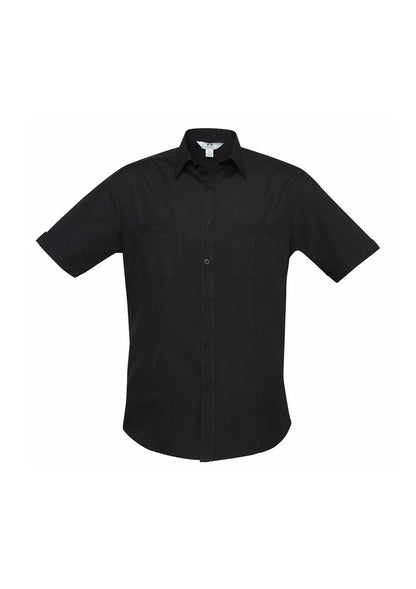 Biz Collection Mens Bondi Short Sleeve Shirt (S306MS)