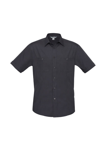 Biz Collection Mens Bondi Short Sleeve Shirt (S306MS)