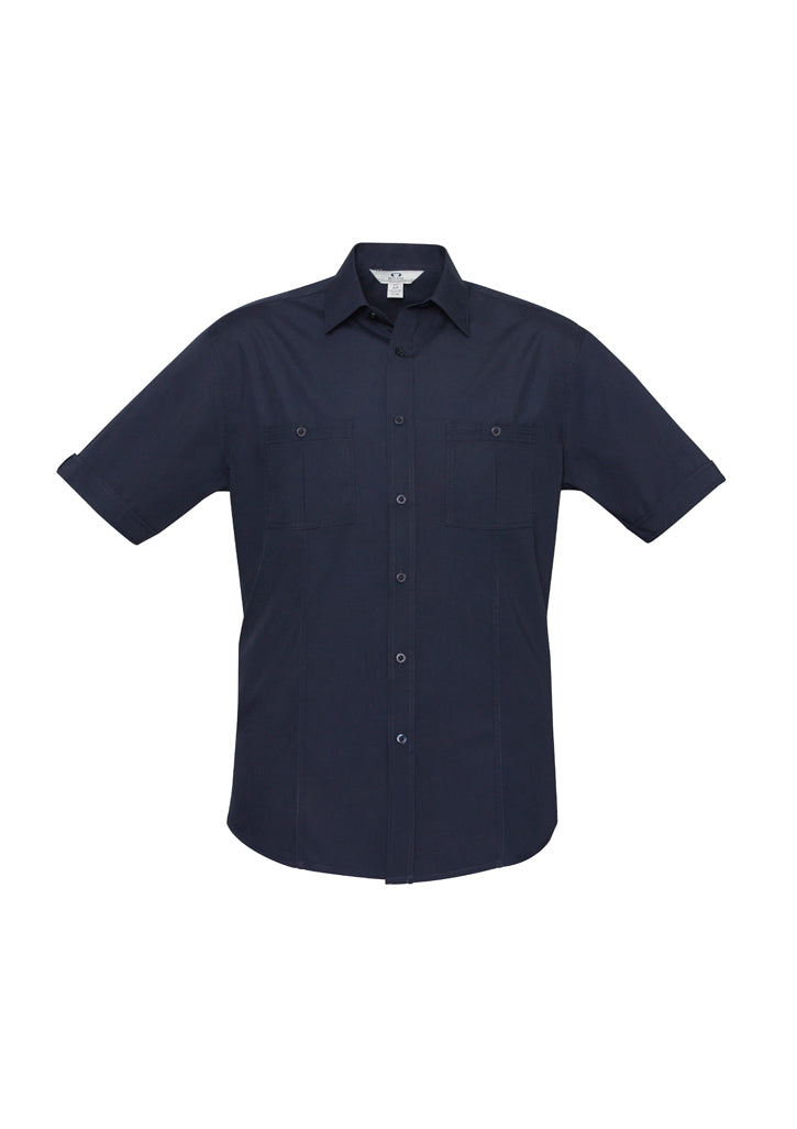 Biz Collection Mens Bondi Short Sleeve Shirt (S306MS)