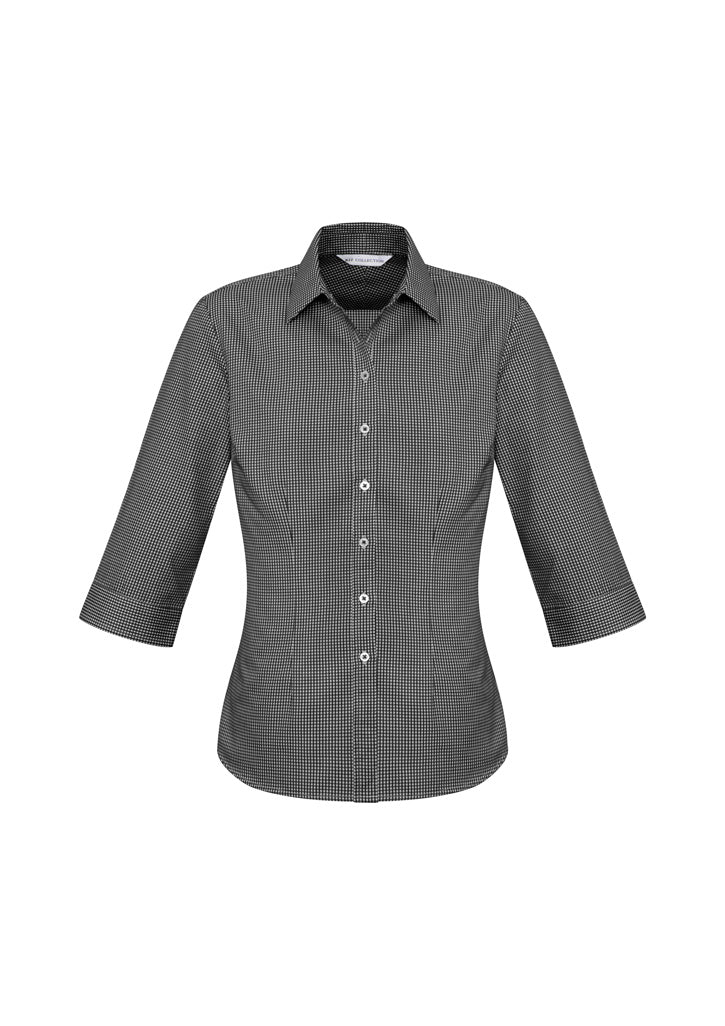 Biz Collection Ladies Ellison 3/4 Sleeve Shirt (S716LT)