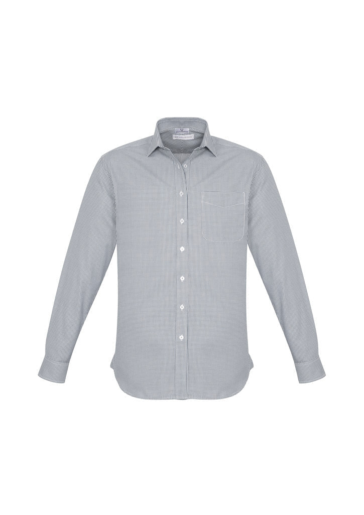 Biz Collection Mens Ellison Long Sleeve Shirt (S716ML)