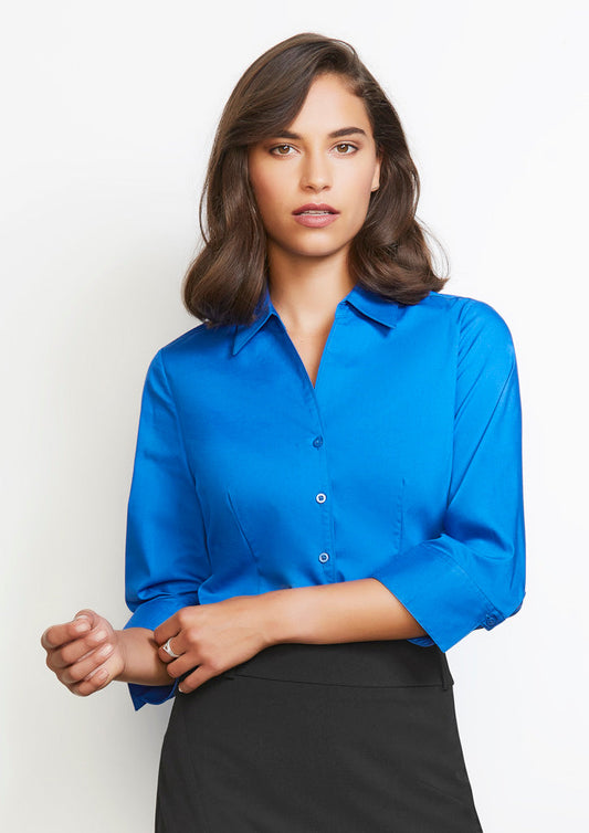 Biz Collection Womens Monaco 3/4 Sleeve Shirt  (S770LT)