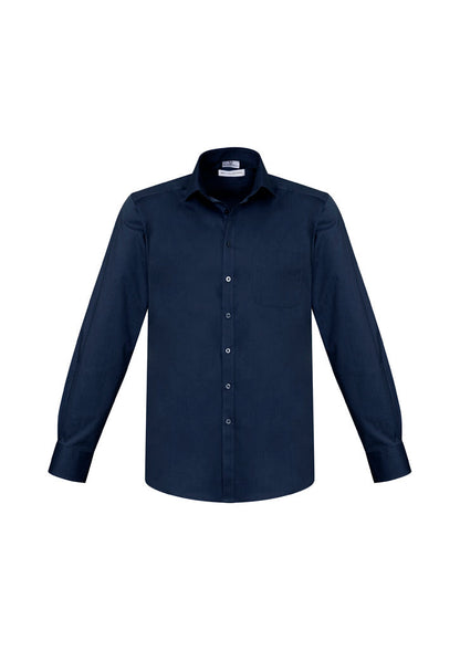 Biz Collection Mens Monaco Long Sleeve Shirt (S770ML)