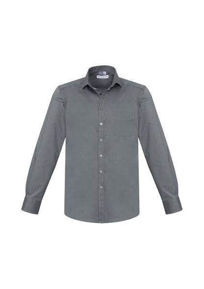 Biz Collection Mens Monaco Long Sleeve Shirt (S770ML)