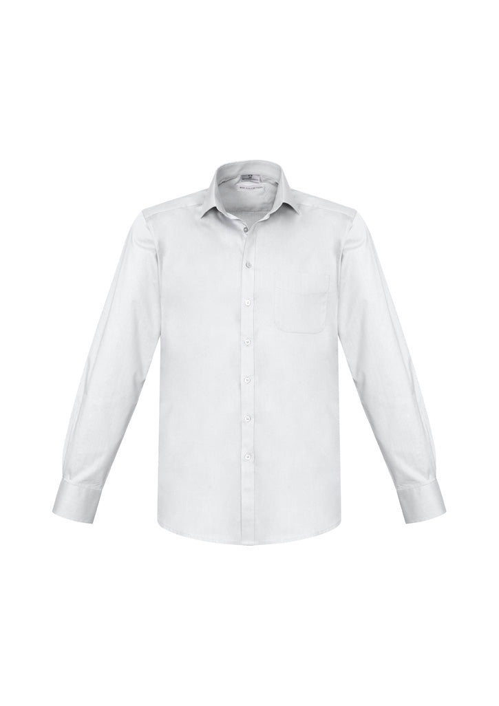 Biz Collection Mens Monaco Long Sleeve Shirt (S770ML)