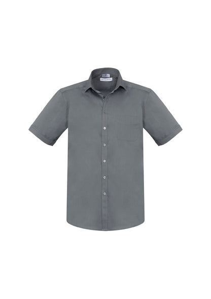 Biz Collection Mens Monaco Short Sleeve Shirt (S770MS)
