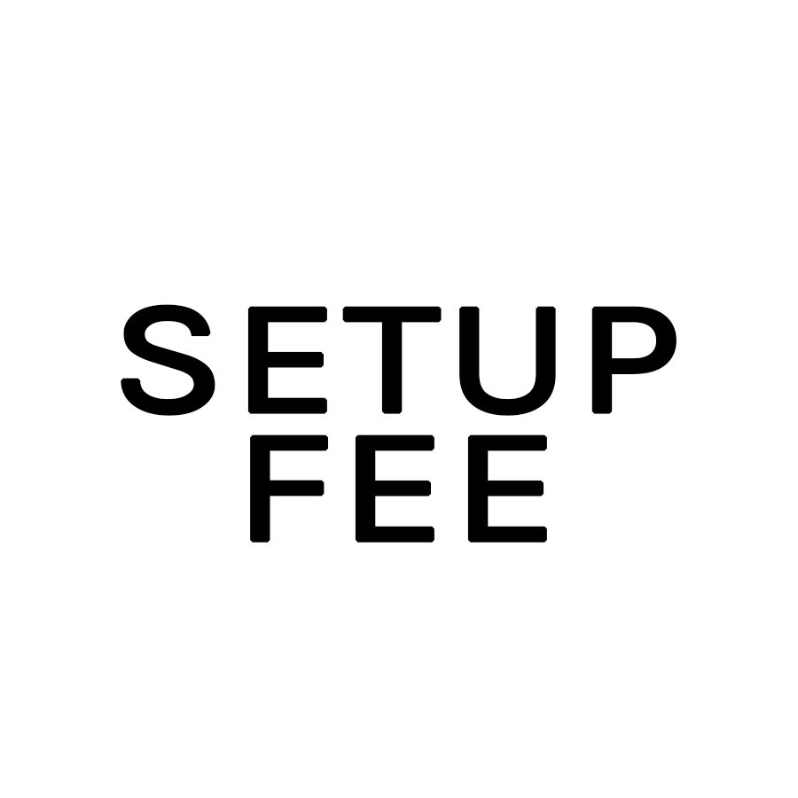 Setup fee graphic