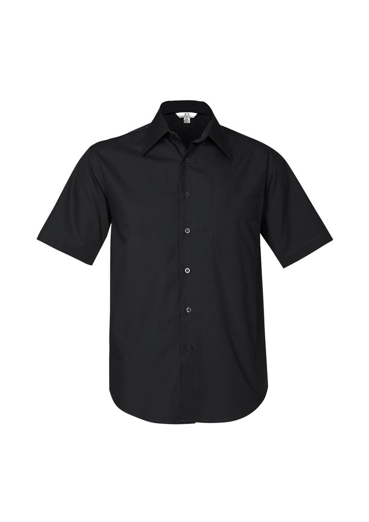 Biz Collection Mens Metro Short Sleeve Shirt -(SH715)