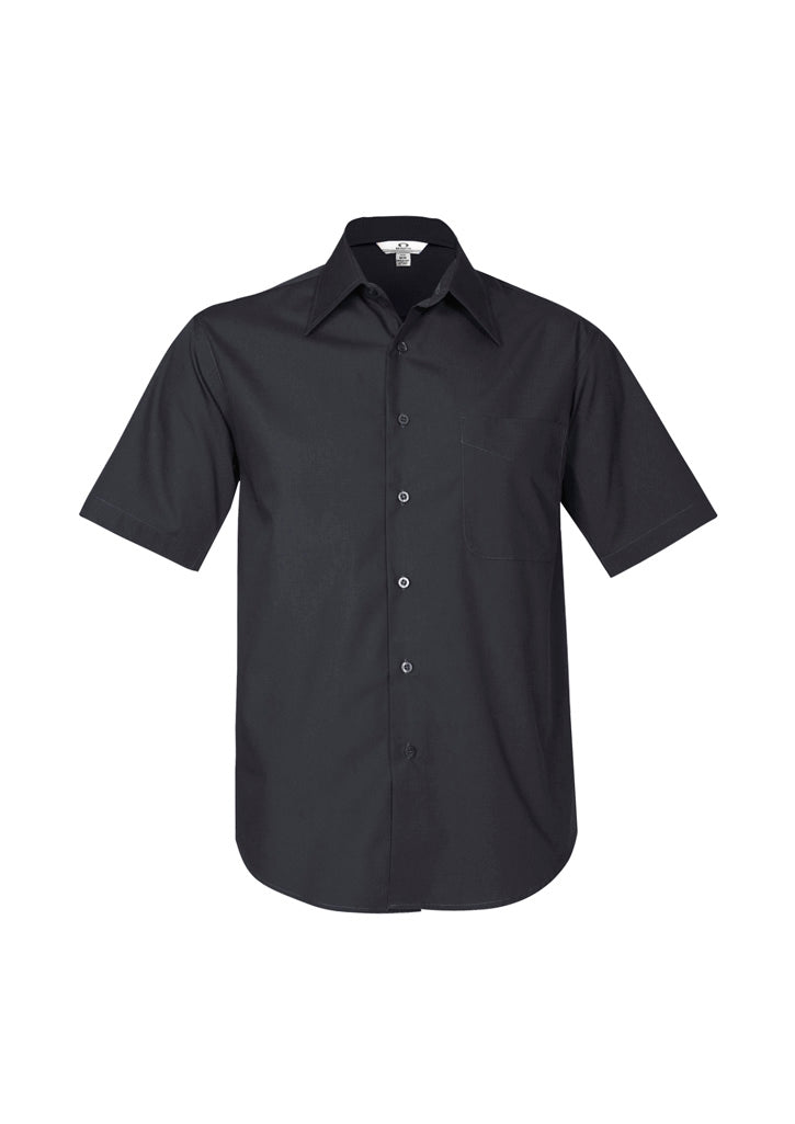 Biz Collection Mens Metro Short Sleeve Shirt -(SH715)