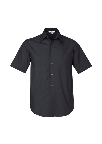 Biz Collection Mens Metro Short Sleeve Shirt -(SH715)