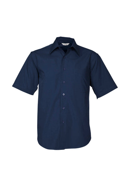 Biz Collection Mens Metro Short Sleeve Shirt -(SH715)