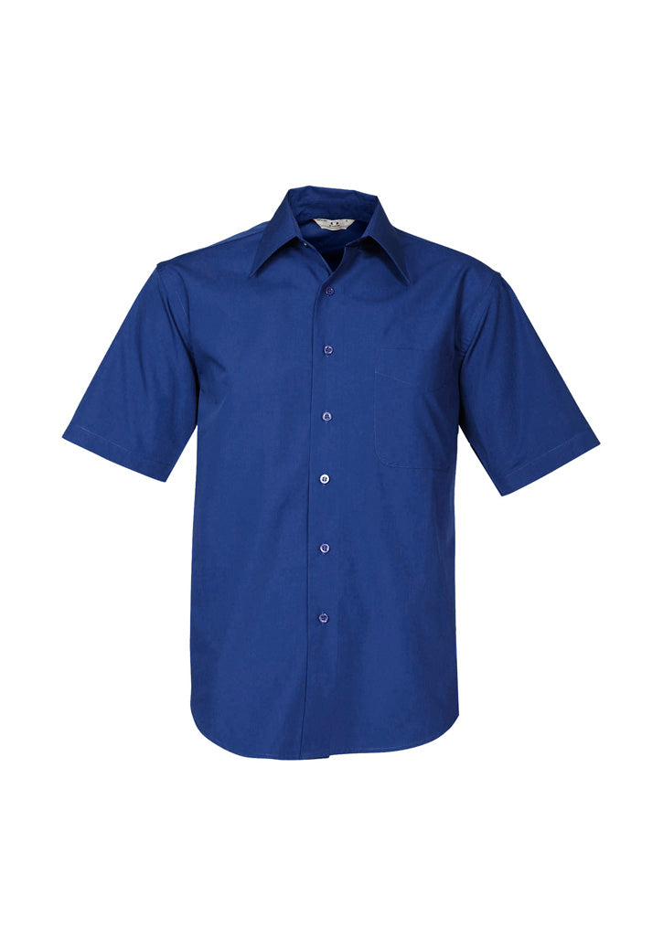 Biz Collection Mens Metro Short Sleeve Shirt -(SH715)