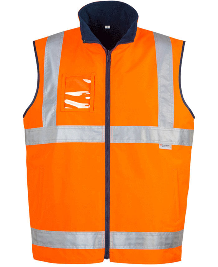 Mens Hi Vis Waterproof Lightweight Vest