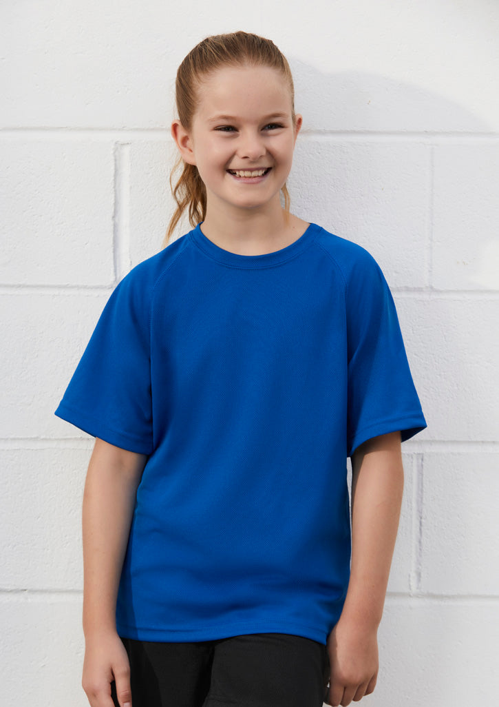 Biz Collection Kids Sprint Short Sleeve Tee  (T301KS)