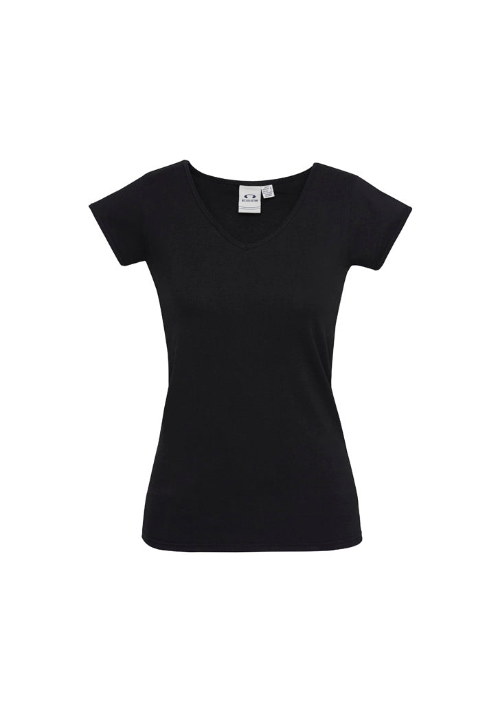 Biz Collection Womens Viva Short Sleeve Tee (T403L)