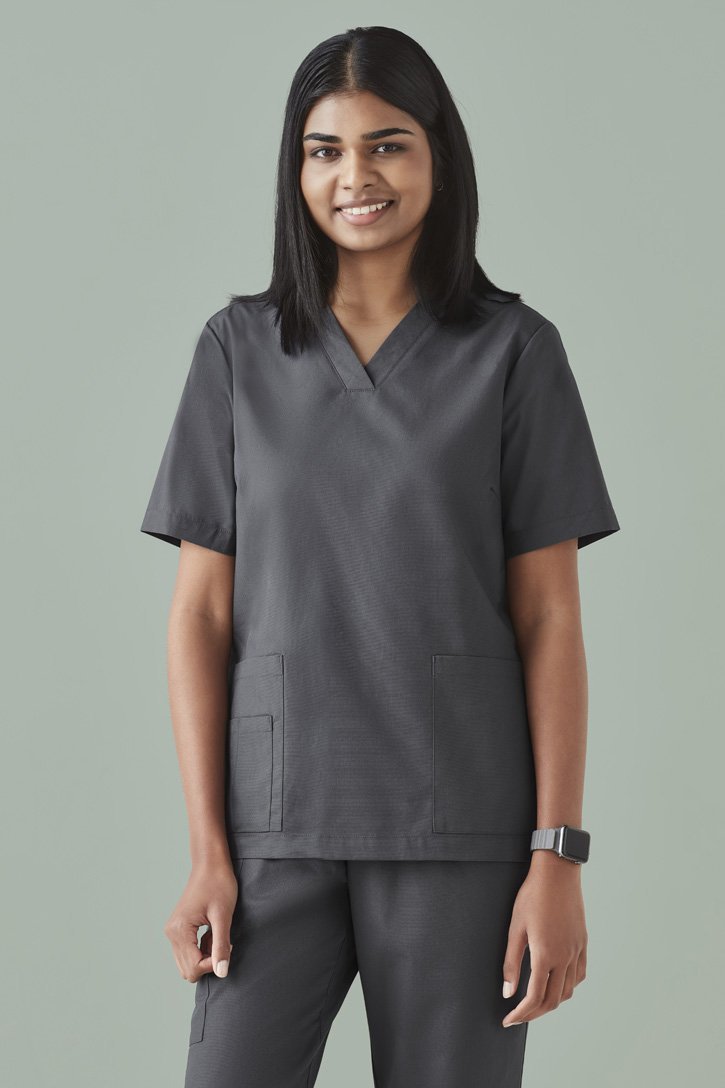 Biz Care Womens Tokyo Scrub Top- (CST141LS)