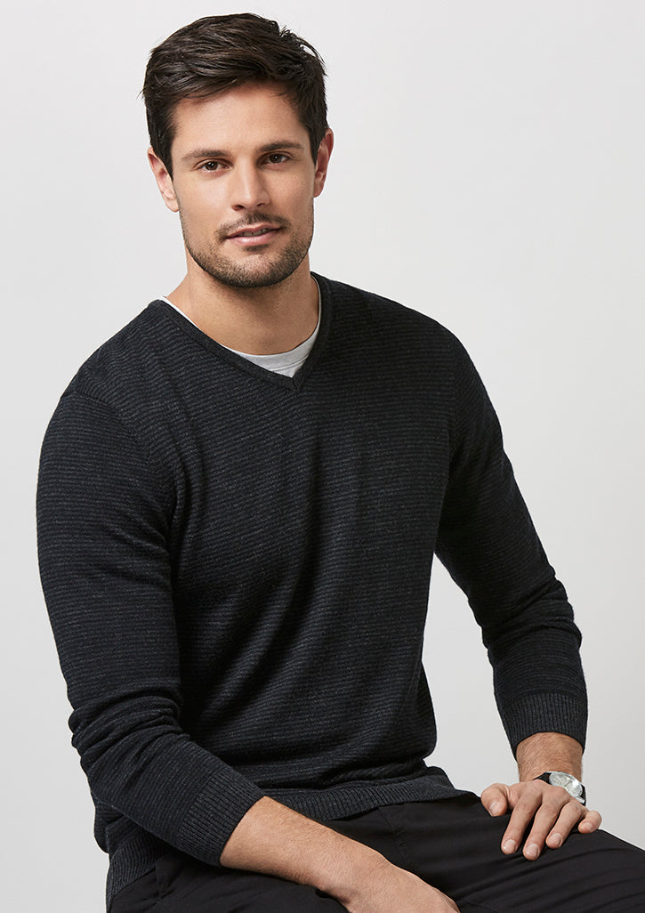 Biz Collection Mens Origin Merino Pullover- (WP131ML)