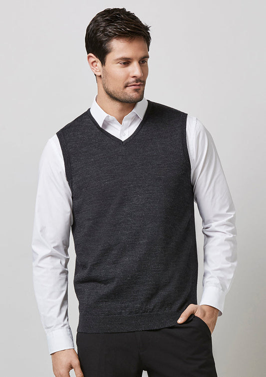 Biz Collection Mens Milano Vest- (WV619M)