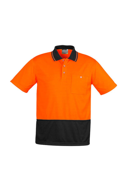 Syzmik Unisex Hi Vis Basic Short Sleeve Polo- (ZH231)