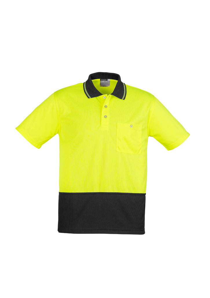 Syzmik Unisex Hi Vis Basic Short Sleeve Polo- (ZH231)