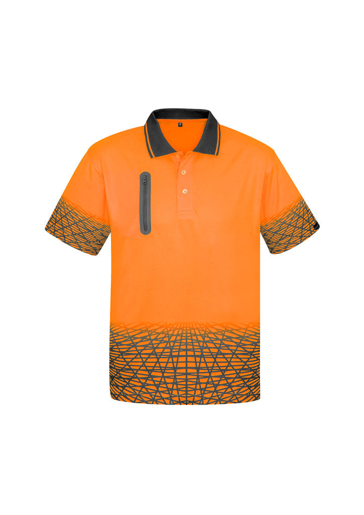 Syzmik Mens Tracks Polo- (ZH300)