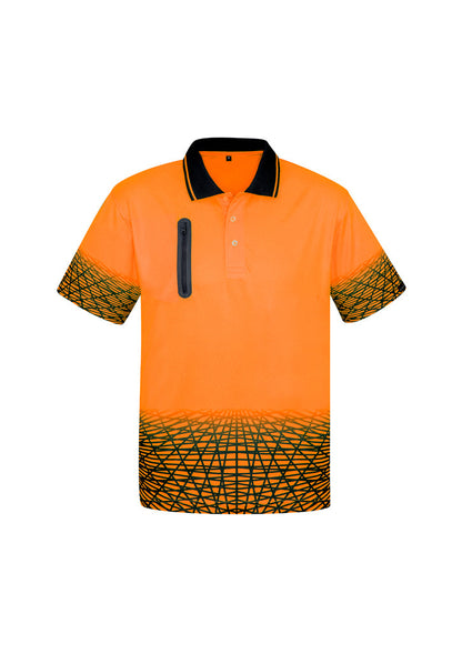 Syzmik Mens Tracks Polo- (ZH300)