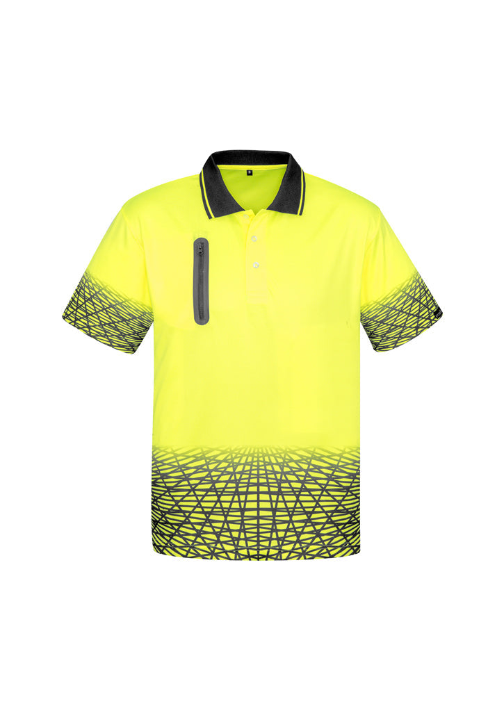 Syzmik Mens Tracks Polo- (ZH300)