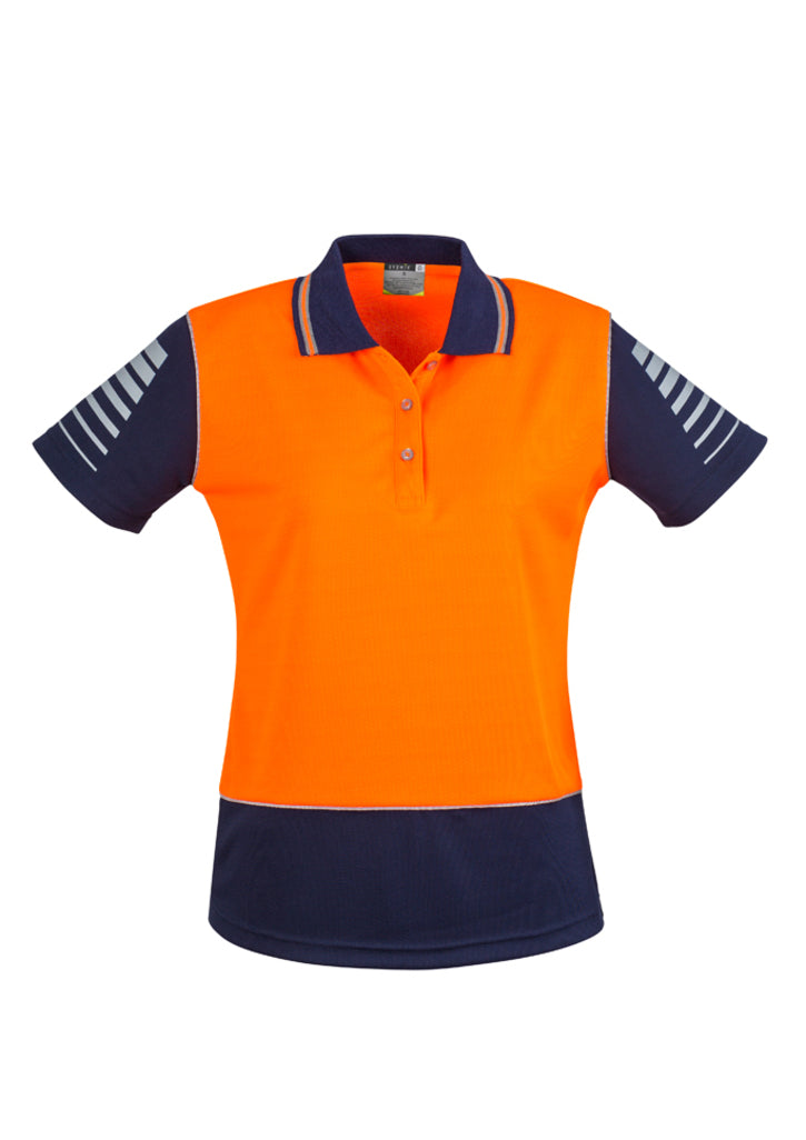 Syzmik Womens Hi Vis Zone Polo- (ZHL236)