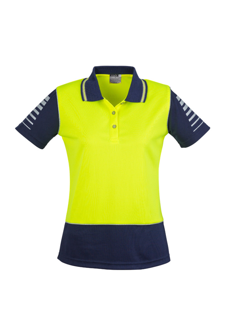 Syzmik Womens Hi Vis Zone Polo- (ZHL236)