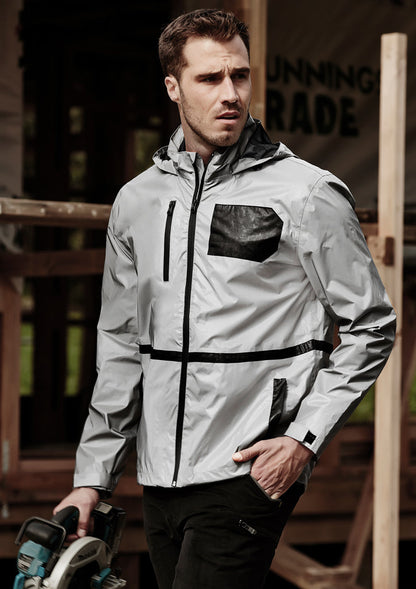 Syzmik Unisex Streetworx Reflective Waterproof Jacket- (ZJ380)