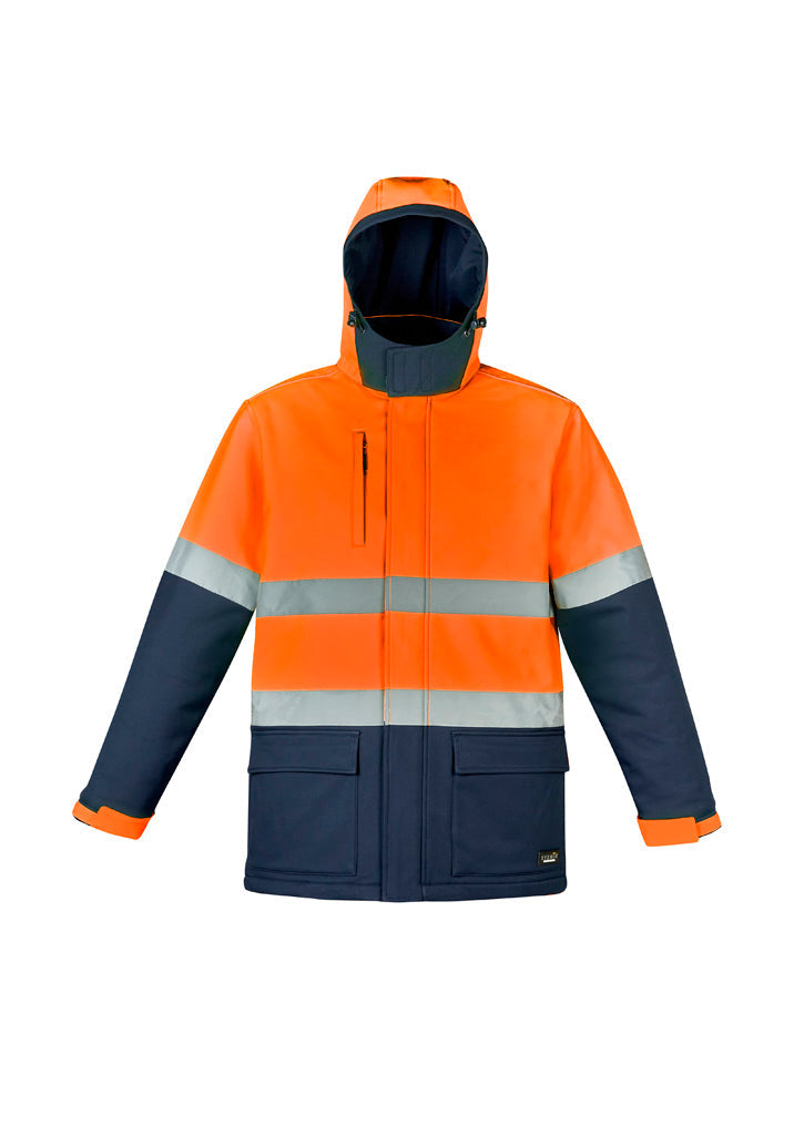 Syzmik Unisex Hi Vis Antarctic Softshell Taped Jacket (ZJ553)