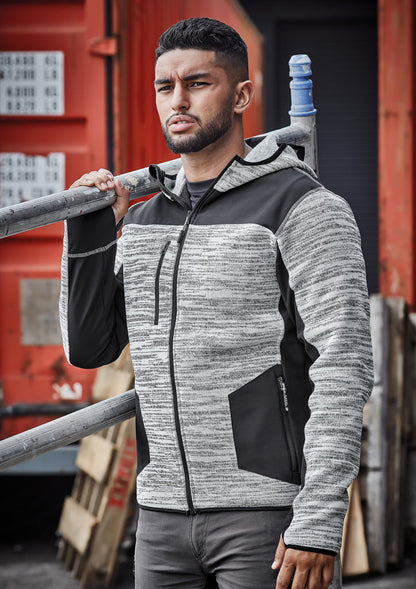 Syzmik Unisex Streetworx Reinforced Knit Hoodie -(ZT360)