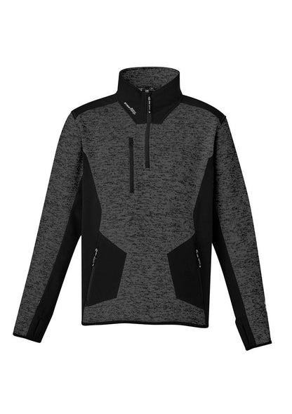 Syzmik Unisex Streetworx Reinforced Knit 1/2 Zip Pullover-(ZT380)