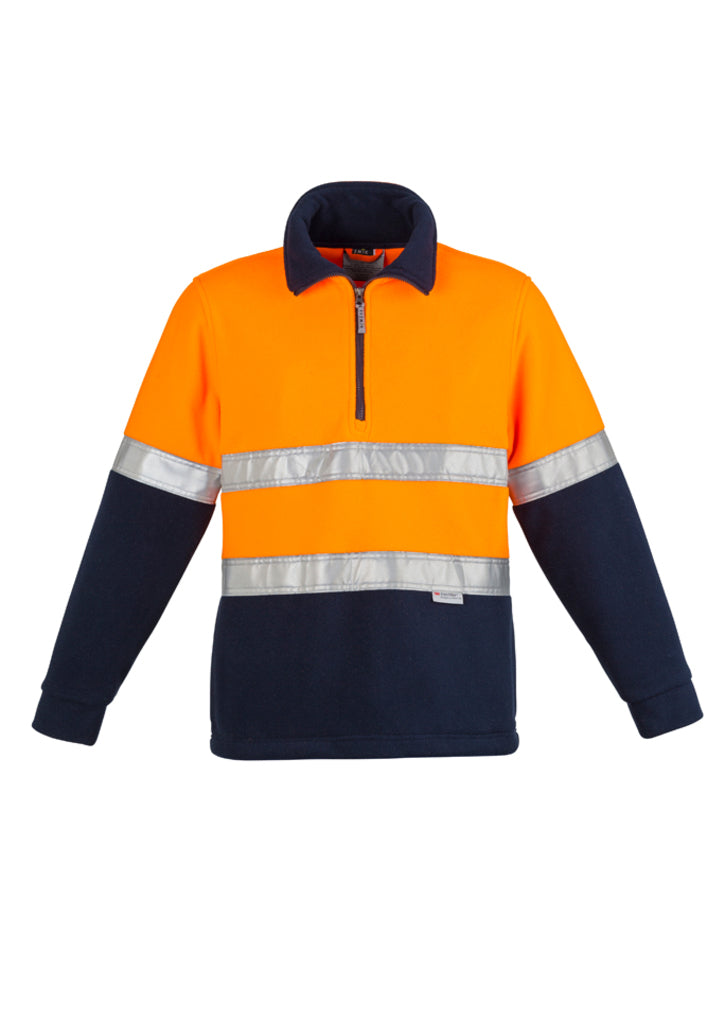 Syzmik Hi Vis Polar Fleece Jumper - Hoop Taped (ZT461)