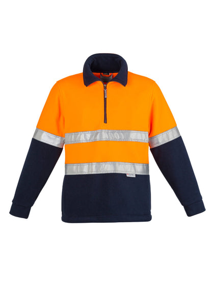 Syzmik Hi Vis Polar Fleece Jumper - Hoop Taped (ZT461)