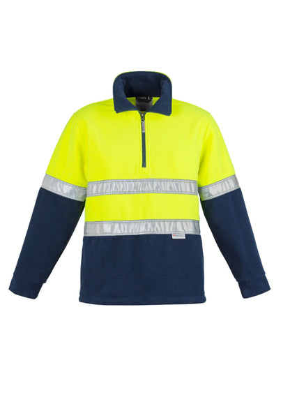 Syzmik Hi Vis Polar Fleece Jumper - Hoop Taped (ZT461)