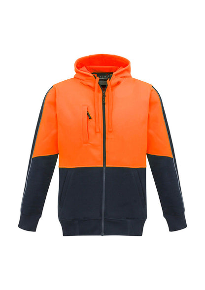 Syzmik Unisex Hi Vis Full Zip Hoodie (ZT485)