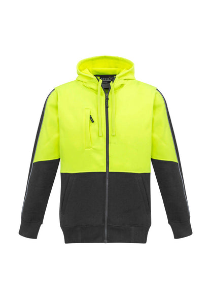 Syzmik Unisex Hi Vis Full Zip Hoodie (ZT485)